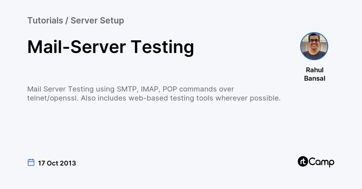 ssl testing mail server