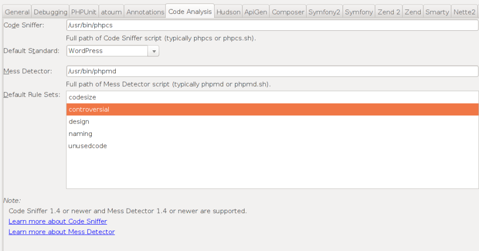 Code Analysis Netbeans 7dot4