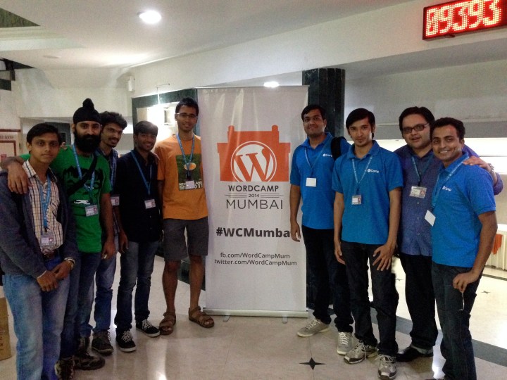 rtCampers at WordCamp Mumbai
