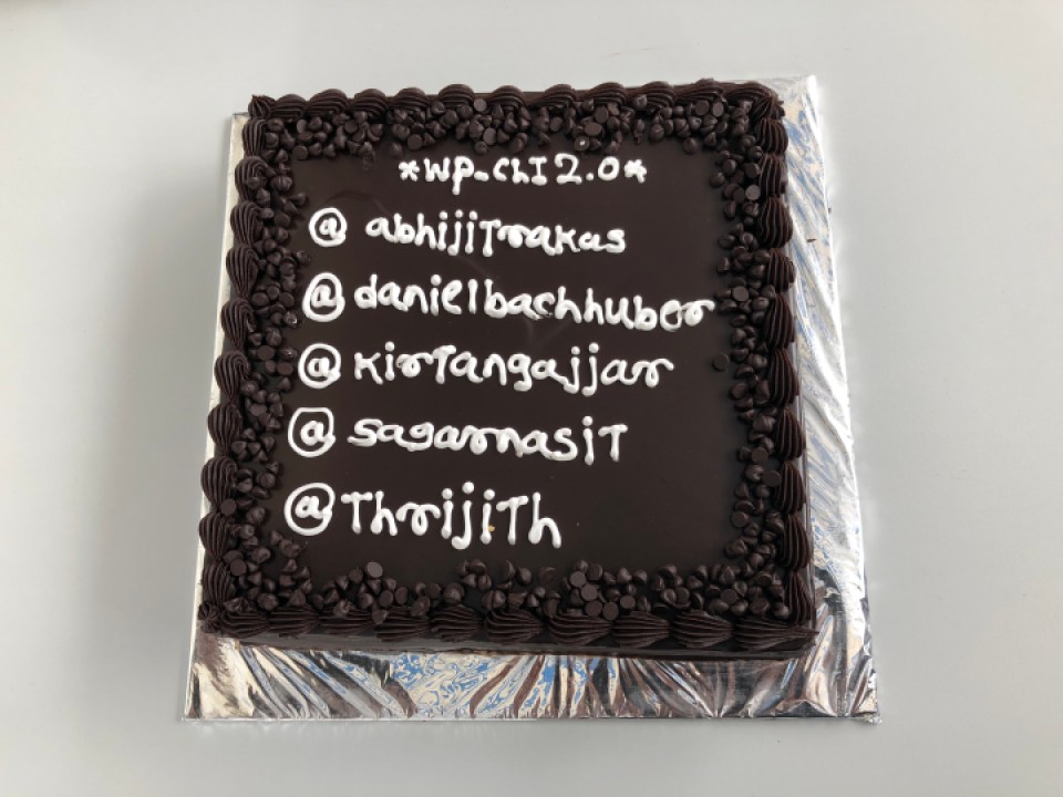 Cake Picture of WP CLI