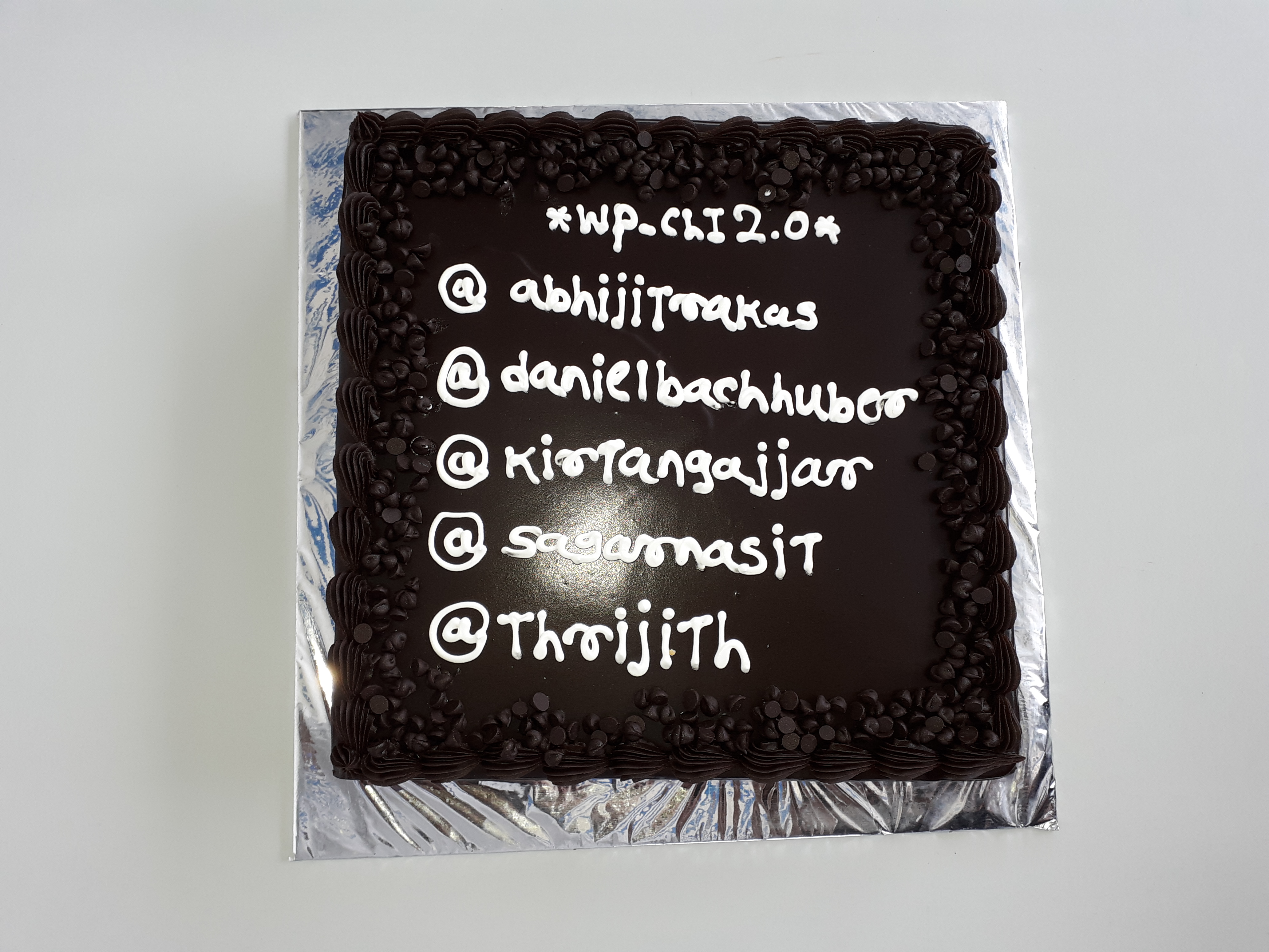 WP-CLI 2.04 Cake
