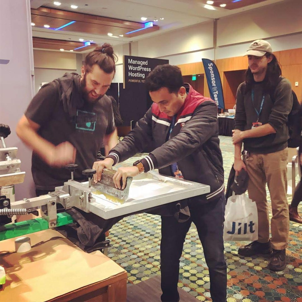 Printing at WordCamp US 2018 Nashville