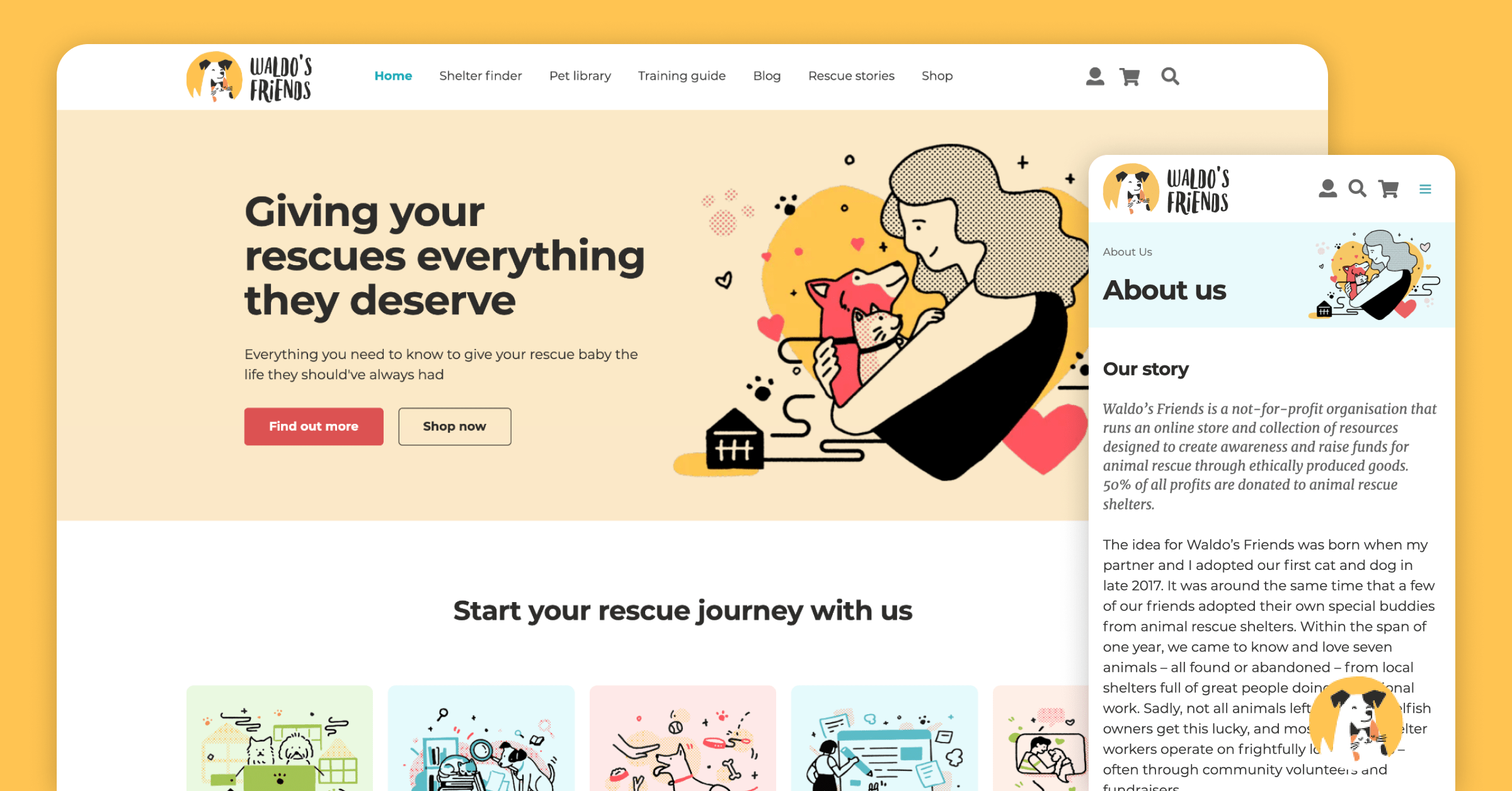 Decoupled E-Commerce Solution for Waldo’s Friends - Case Study Decoupled E-Commerce Solution for Waldo’s Friends - Case Study