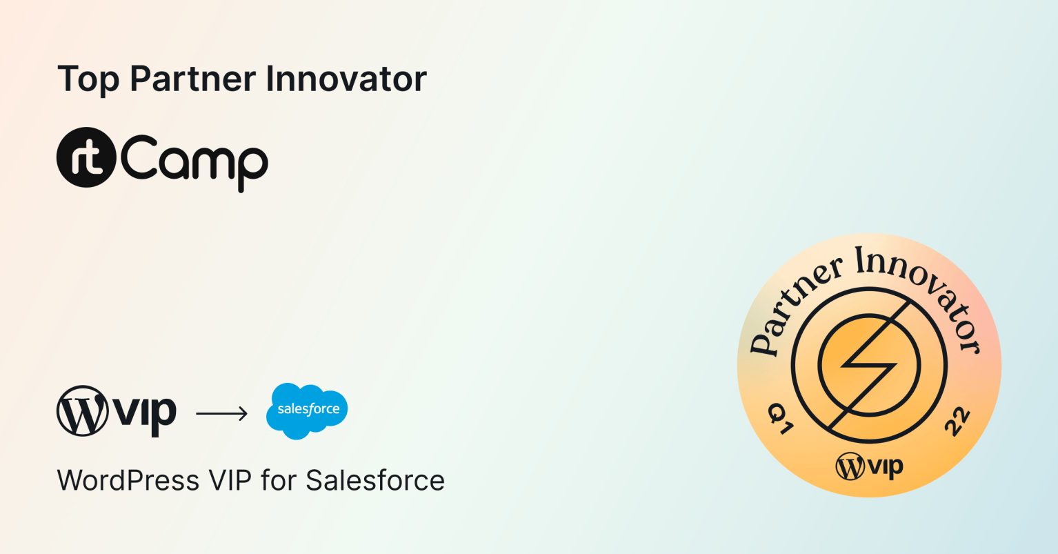 Award-Winning WordPress VIP & Salesforce Marketing Cloud Integration