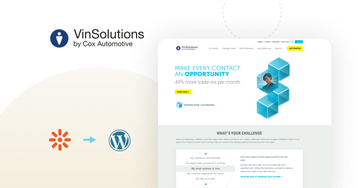 Kentico CMS to WordPress Migration for VinSolutions.com
