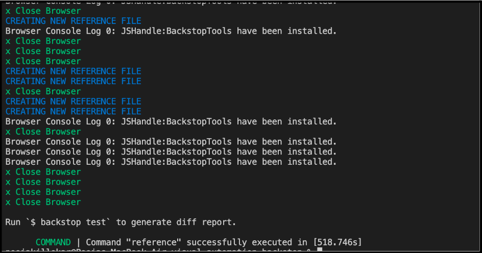 Visual Automation framework Installation and configuration