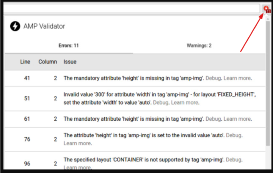 AMP Validator