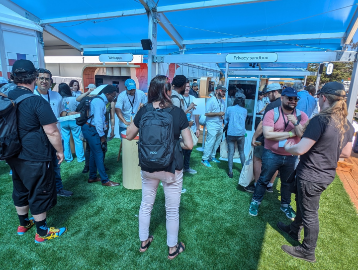 The team walking attendees through Privacy Sandbox and PSAT at Google I/O 2024