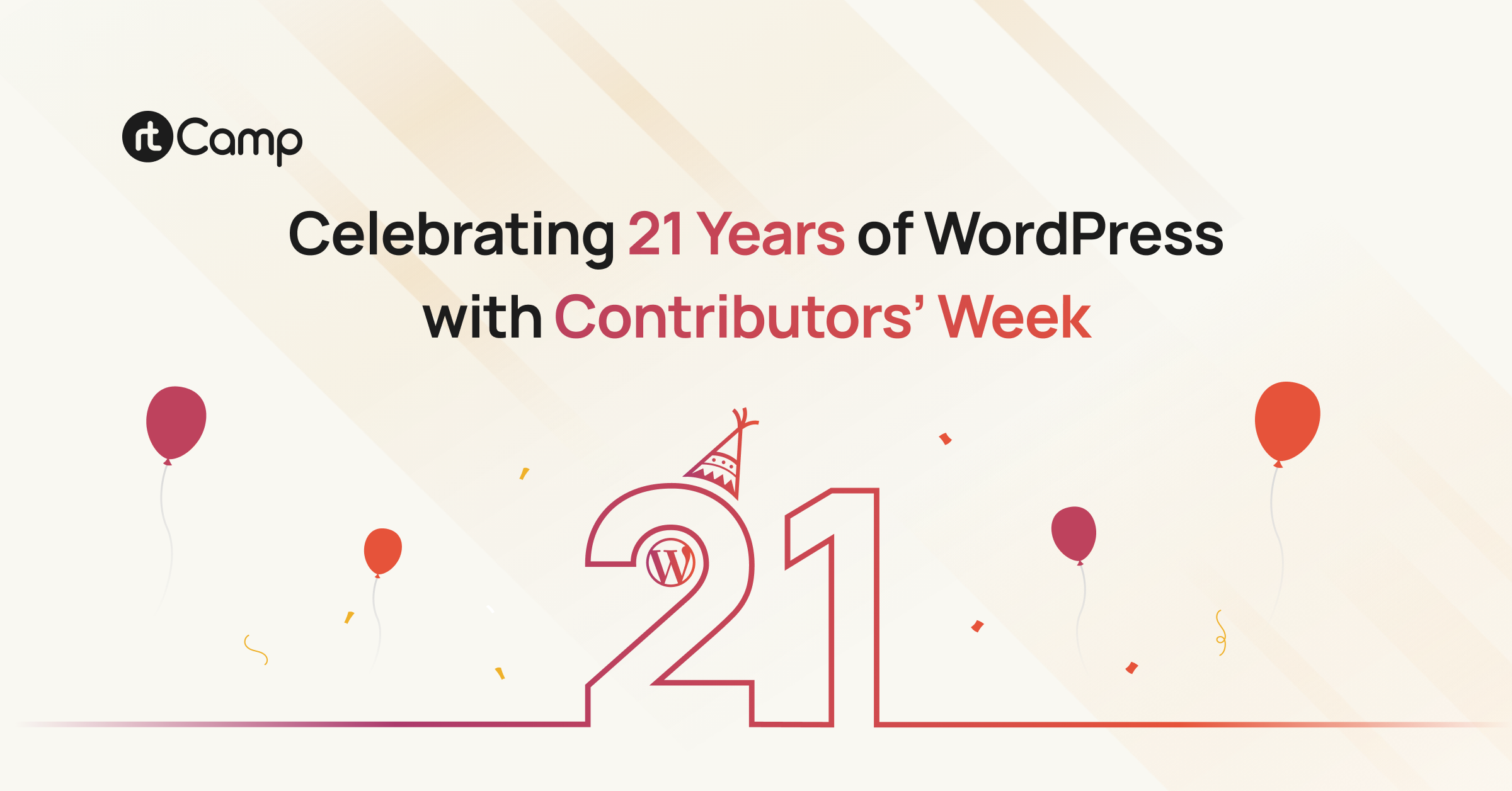 Celebrating 21 years of WordPress with Contributors' Week