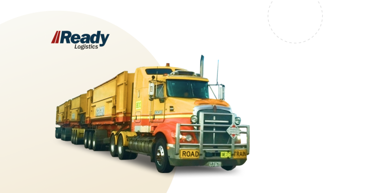 Featured image of Ready Logistics case study by rtCamp showing a truck