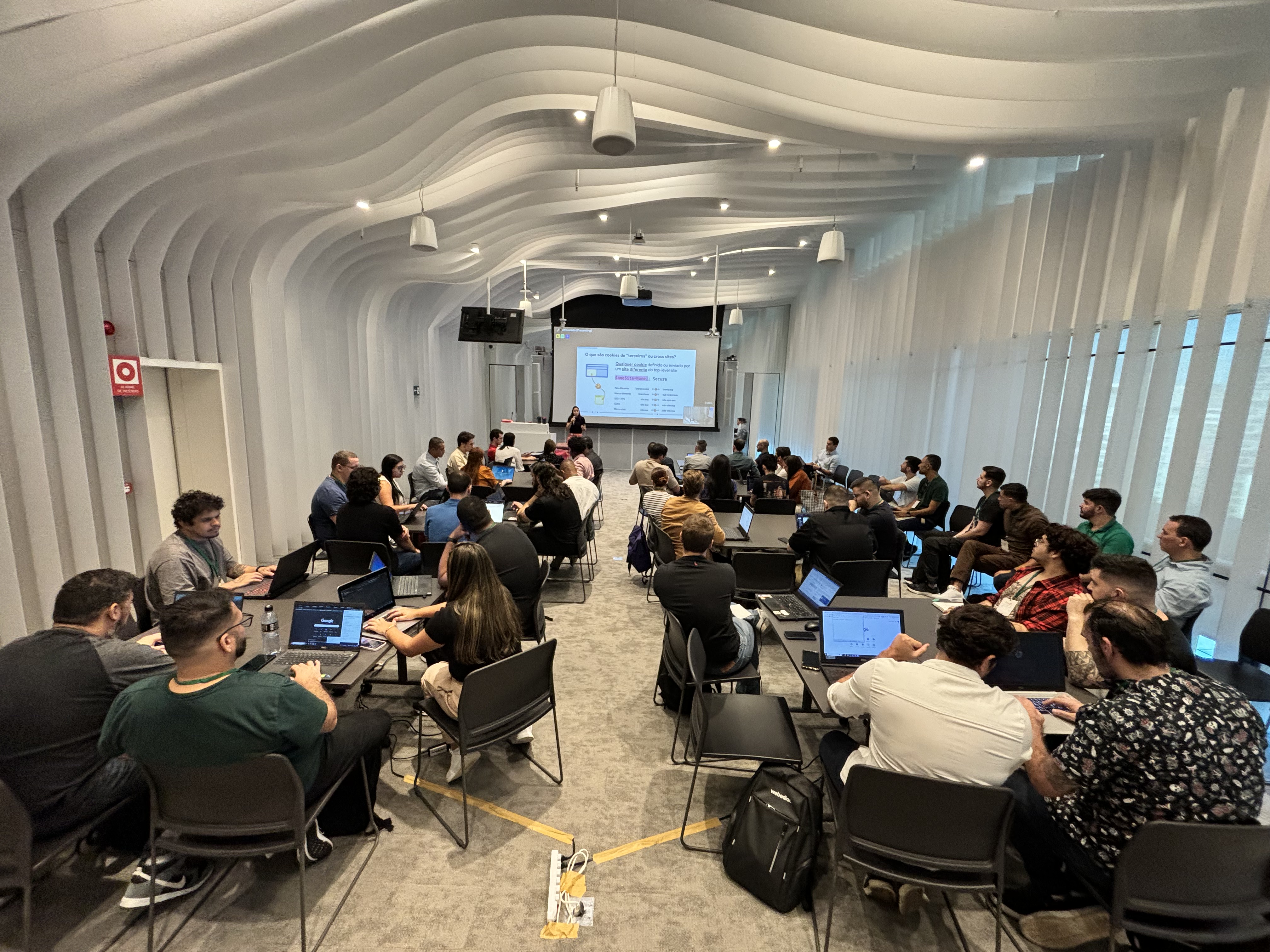Snapshot of an ongoing 3PCD workshop in Sao Paulo