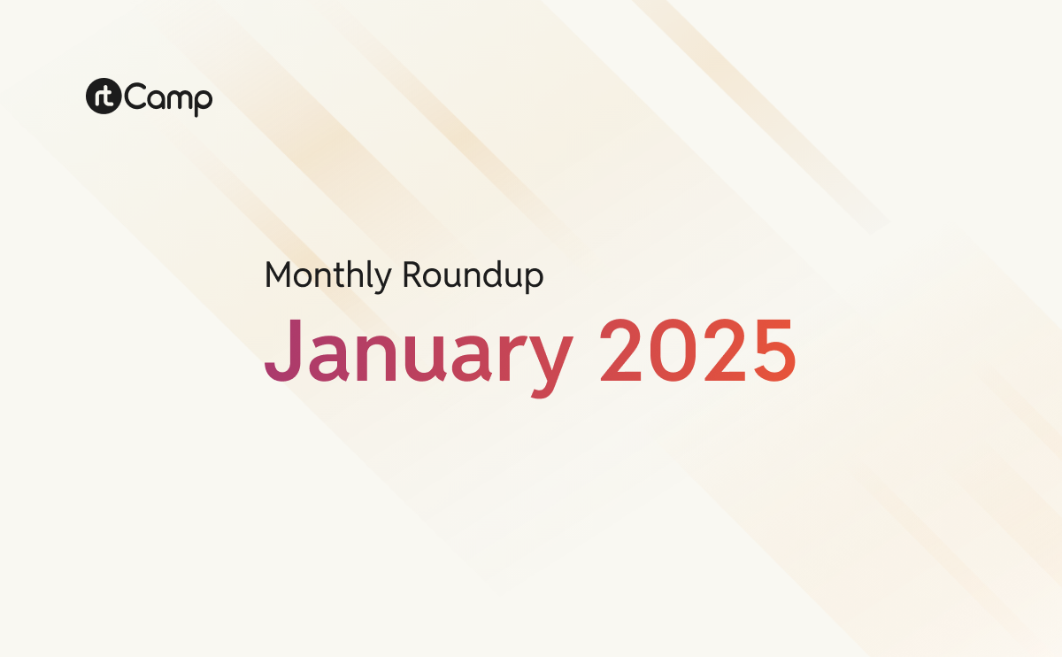 Monthly Roundup January 2025