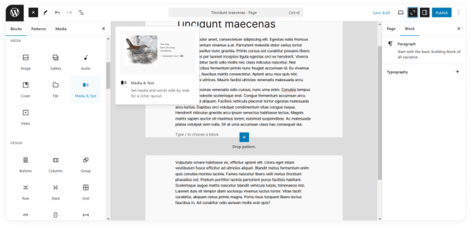 WordPress Gutenberg