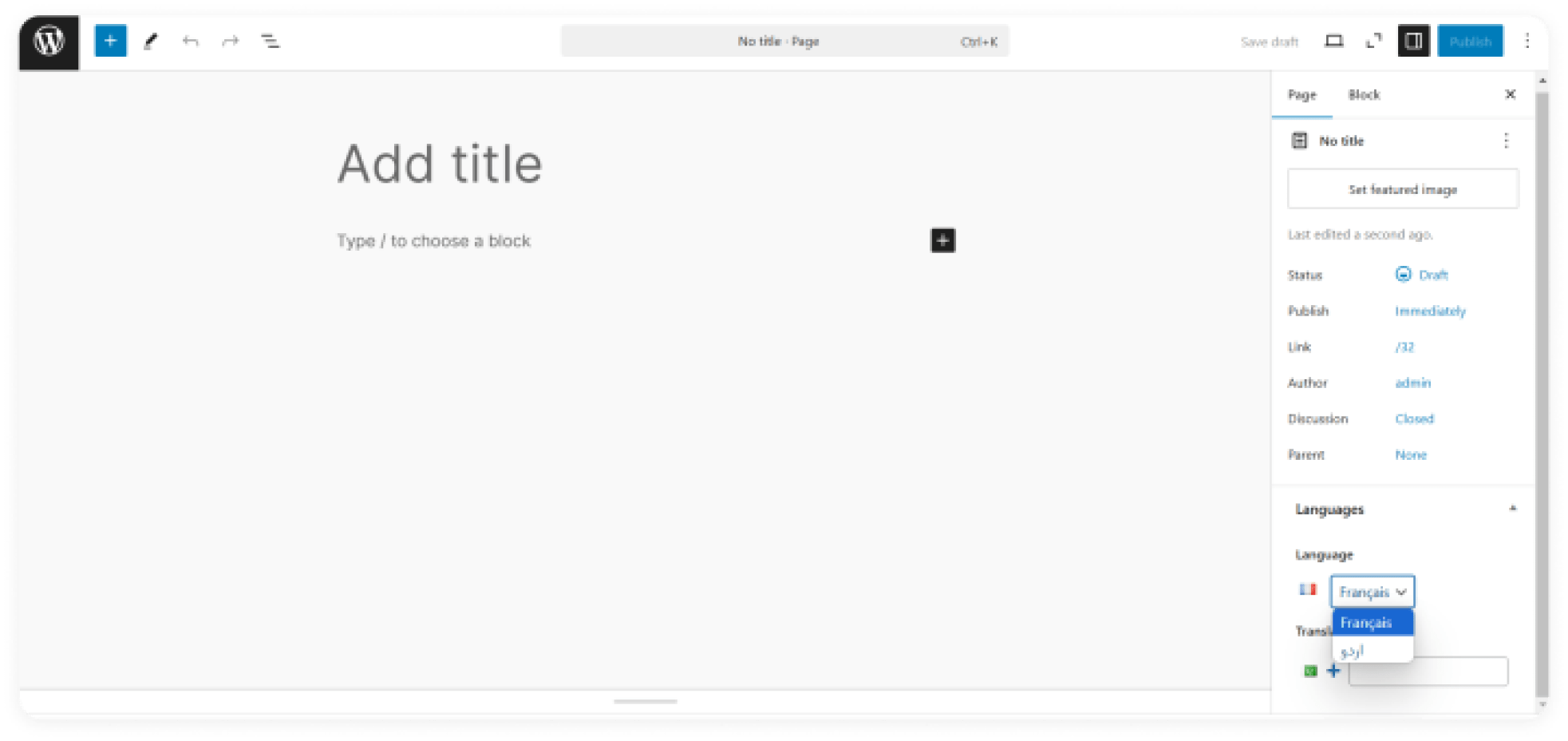 WordPress Multilingual