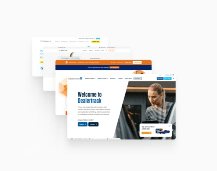 Brand website commonality