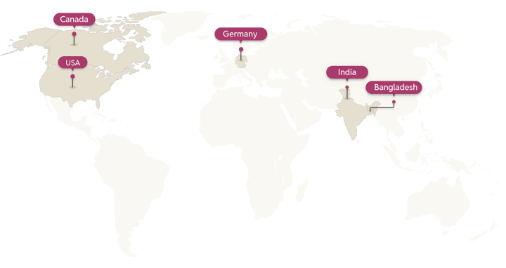 rtCamp global presence