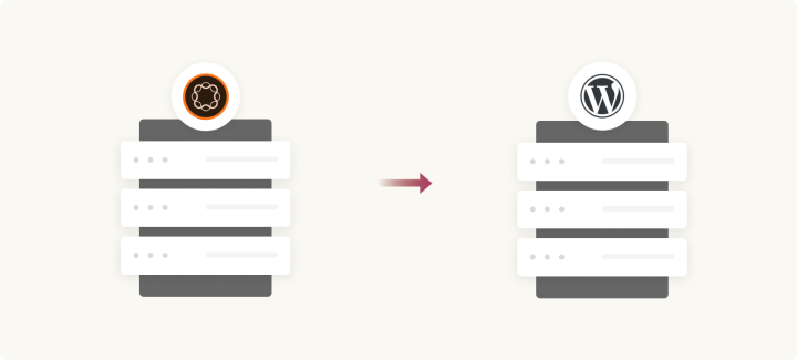 AEM to WordPress backend migration