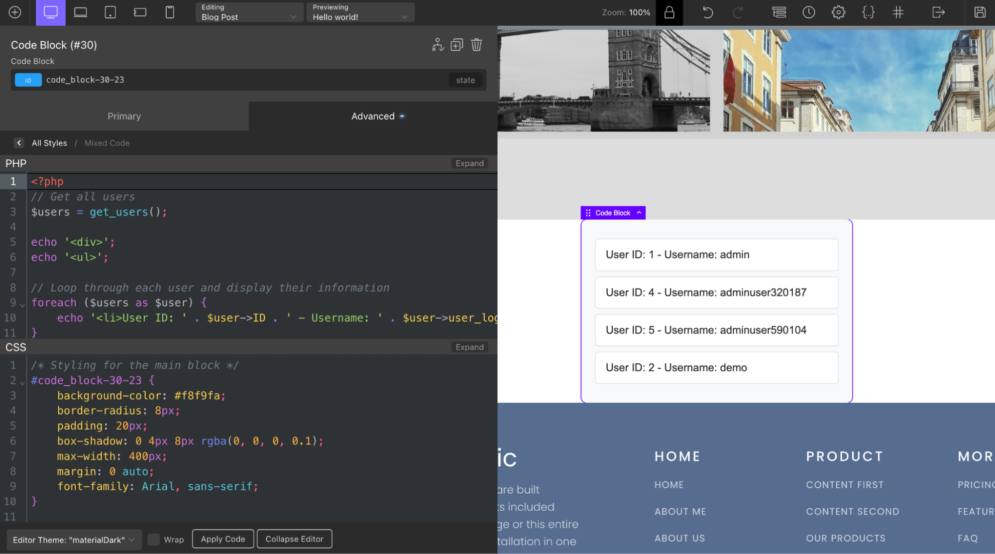 Oxygen builder add-ons and extension