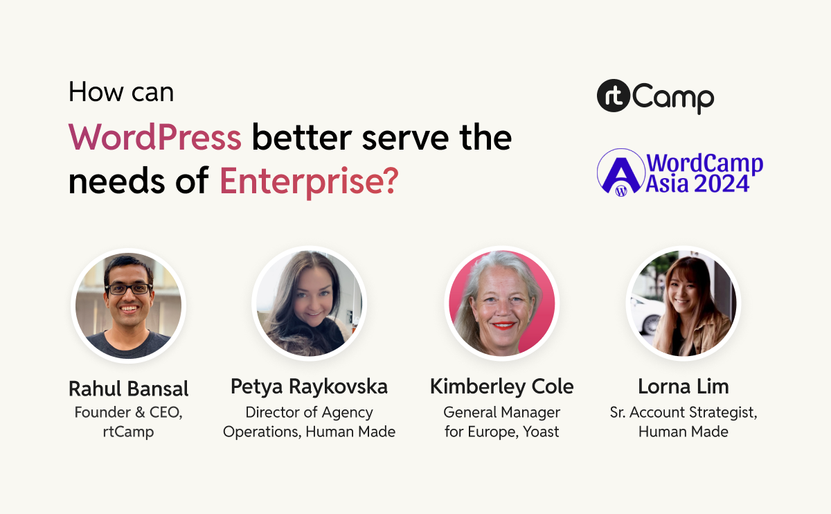 How WordPress can serve enterprises better: Reflections from WordCamp Asia 2024