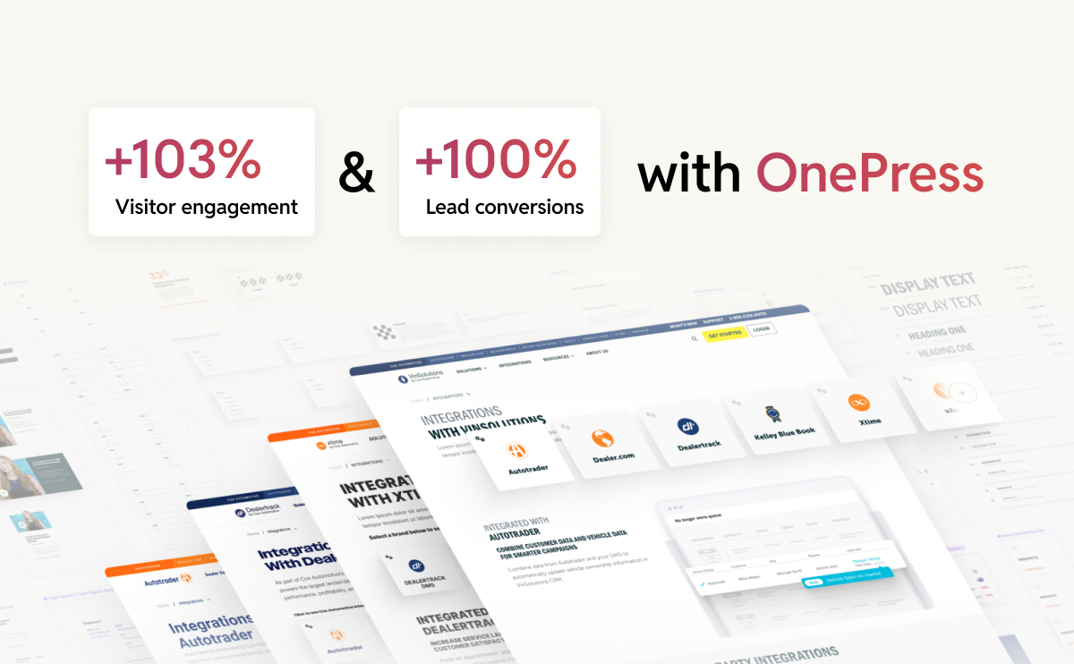 OnePress Case Study Form Page download