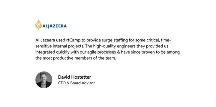 David Hostetter testimonial image