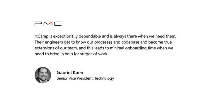 Gabriel Koen testimonial image