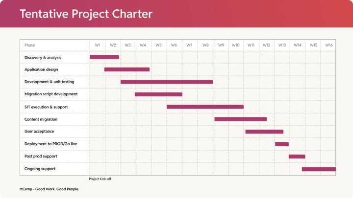CMS platform migration to WordPress tentative project charter | 10 critical questions to ask before hiring WordPress migration experts
