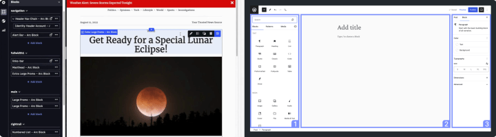 Arc XP vs WordPress editors