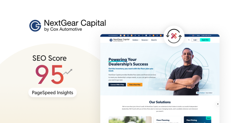 How NextGear Capital Boosted Lead Form Submissions by 20% Through Performance-Focused Modernization