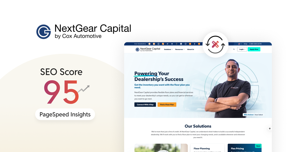 How NextGear Capital Boosted Lead Form Submissions by 20% Through Performance-Focused Modernization | rtCamp