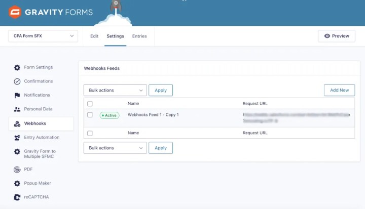 Ready Logistics Gravity Forms interface