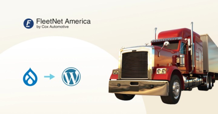 FleetNet America Drupal to WordPress migration case study