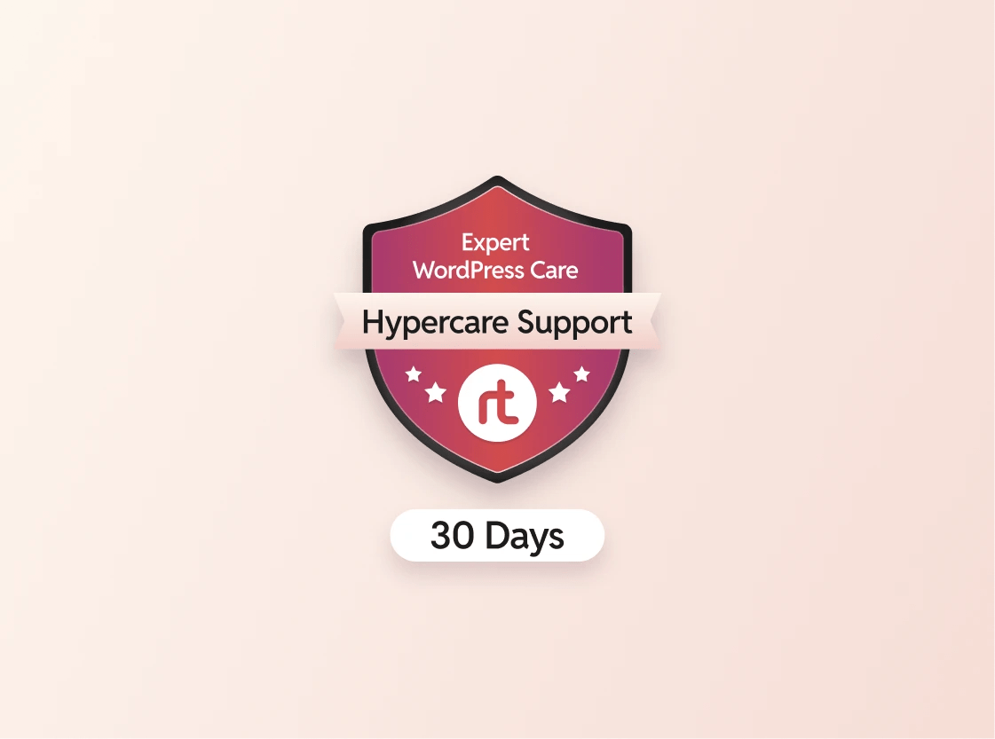 Hypercare - a 30-day post-launch support.