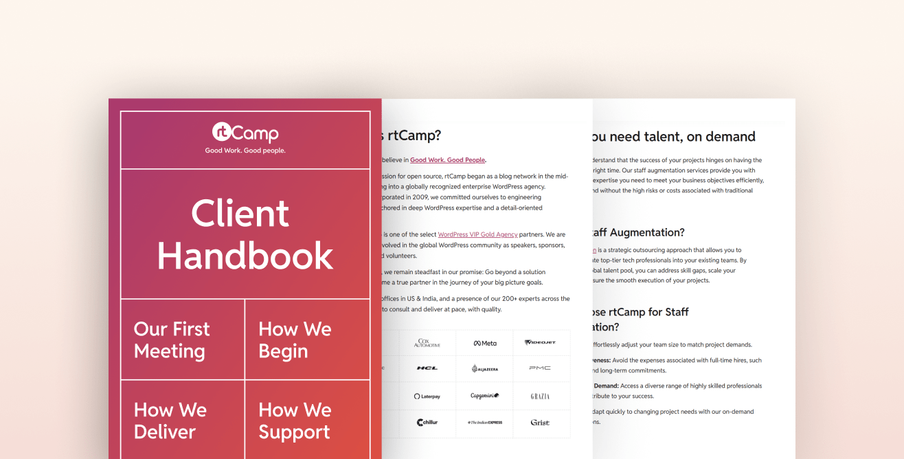 Client handbook
